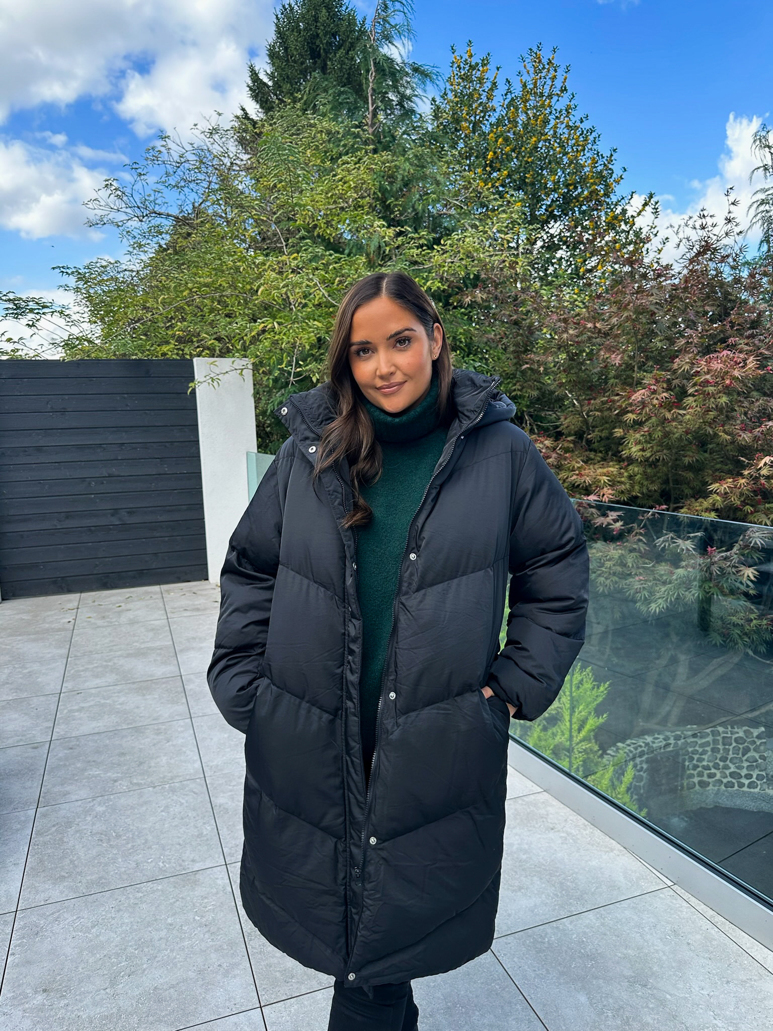 Longline Puffer Coat